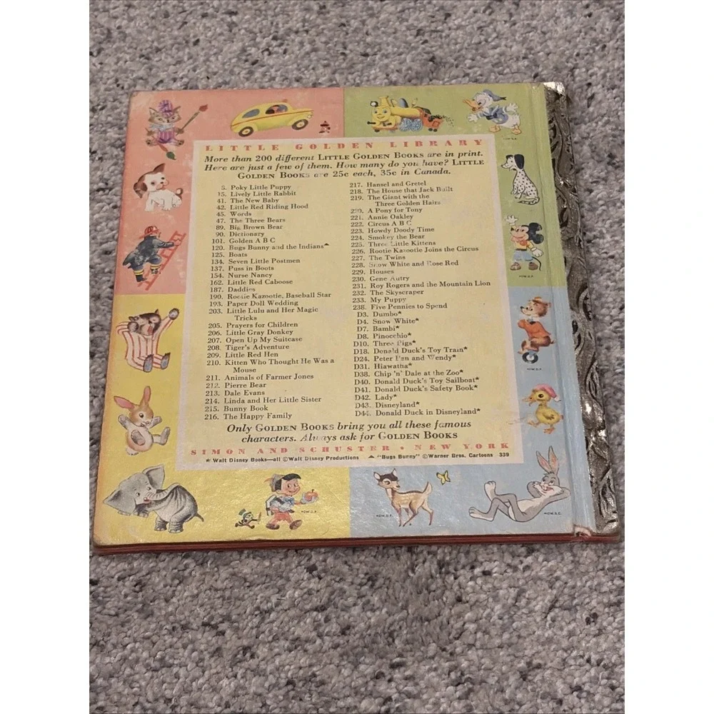 VINTAGE 1955 LITTLE GOLDEN BOOK #233 IT'S HOWDY DOODY TIME